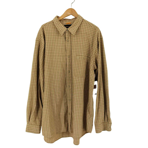 ティンバーランド Timberland チェック柄 インド綿 コットンシャツ メンズ XXL