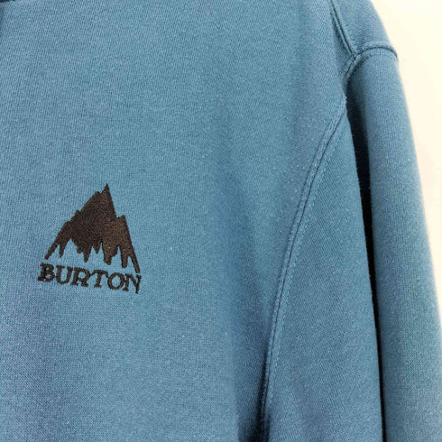 バートン BURTON ロゴ刺繍 ジップアップパーカー メンズ import:M