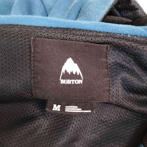 バートン BURTON ロゴ刺繍 ジップアップパーカー メンズ import:M