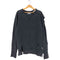 RYZWEAR クラッシュ加工 クルーネックスウェット メンズ JPN:L