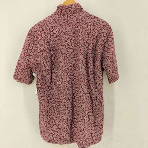 エディーバウアー Eddie Bauer 花柄 コットンシャツ メンズ import:XS