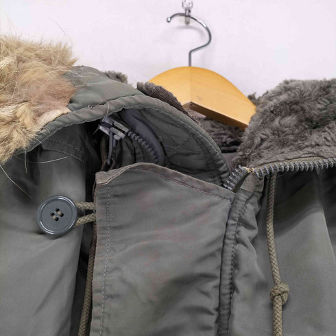 ユーエスエアーフォース U.S. AIR FORCE ALBERT TURNER社 初期 USAF N-3B Flight Jacket CROWN ZIP 黒タグ メンズ M