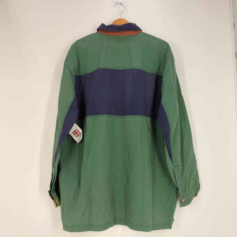 エルエルビーン L.L.Bean 90s チンスト ハーフジップ プルオーバー シャツ メンズ import:L