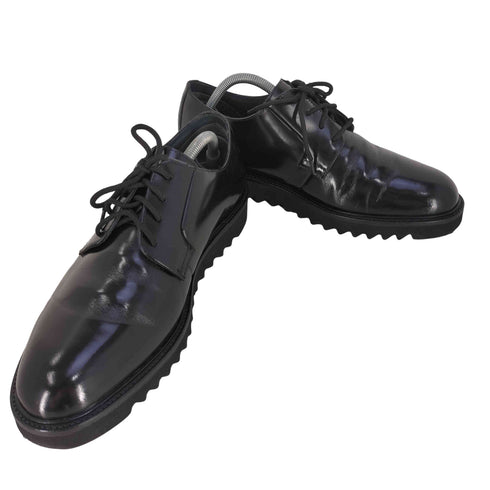 ステフノロッシ STEFANO ROSSI Squalo Lace スカーロ レース プレーントゥ レザー ビジネスシューズ メンズ 26.5-27.0cm