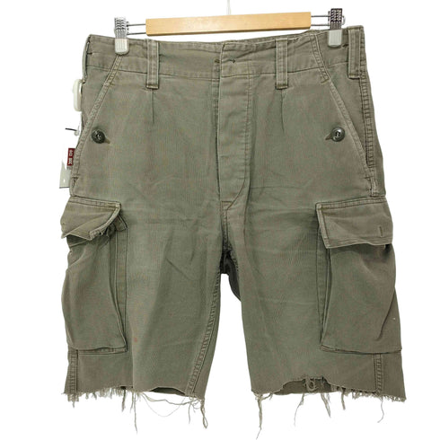 ジャーマンアーミー GERMAN ARMY ドイツ軍 リメイク クロップドカーゴパンツ メンズ