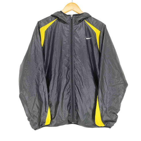 ナイキ NIKE バイカラー フーデッドウインドブレーカー メンズ L