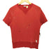 ラグビーラルフローレン Rugby Ralph Lauren S/S DAMAGE SWEAT SHIRTS RED メンズ import:S