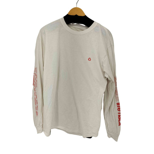 プリントクルーネックL/SバンドTシャツ メンズ JPN:L