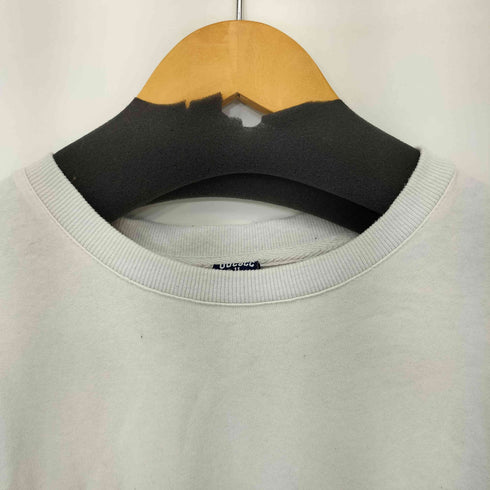 UUCSCC 両面 フロッキープリント クルーネック Tシャツ ビッグサイズ メンズ 3XL