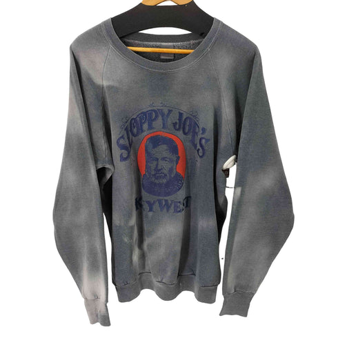 フルーツオブザルーム FRUIT OF THE LOOM 90S SLOPPY JOE KEYWEST フロントプリント クルーネックスウェット Fruitボディ メンズ