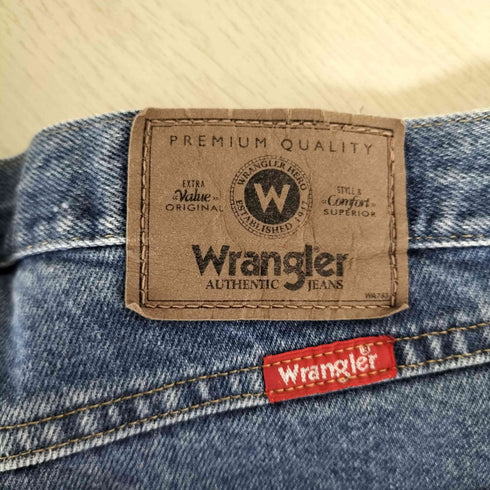 ラングラー Wrangler メキシコ製 REGULAR FIT ジップフライ デニムパンツ メンズ 33×34