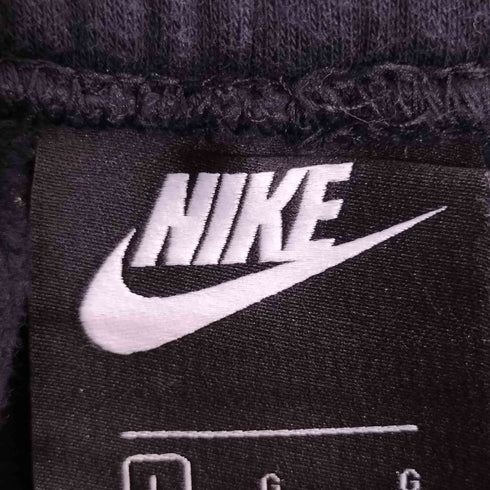 ナイキ NIKE ナイロン切替 JUST DO IT プリント スウェット パンツ メンズ L