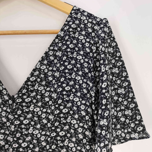 MAISON MARBLE Floral Dress 花柄 フリル ワンピース レディース