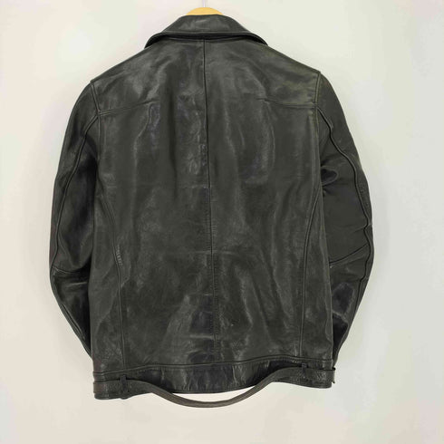 サンディニスタ Sandinista HORSE HIDE ダブルライダースジャケット 裏地チェック メンズ