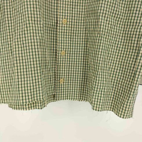 ポロスポーツラルフローレン POLO SPORT RALPH LAUREN SPORTMAN S/S クロップド チェック シャツ カットオフ メンズ import:L
