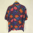 PARTNERS 花柄 総柄 開襟 オープンカラー S/S シルク シャツ レディース import:L