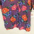 PARTNERS 花柄 総柄 開襟 オープンカラー S/S シルク シャツ レディース import:L