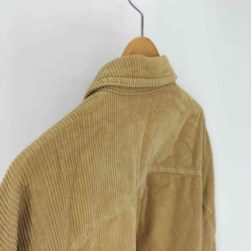 ザラ ZARA trf collection コーデュロイ コーズ CPO シャツ ジャケット レディース import:M