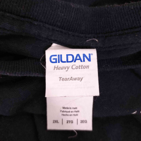 ギルダン GILDAN アニマルプリント RHBC クルーネック Tシャツ メンズ 2XL