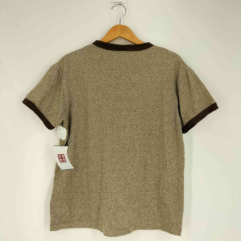 フォーティセブンブランド 47 BRAND ロゴ刺繍 リンガーTシャツ メンズ import:L