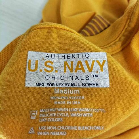 ソフィー SOFFE USA製 U.S.NAVY トレーニングTシャツ メンズ import:M