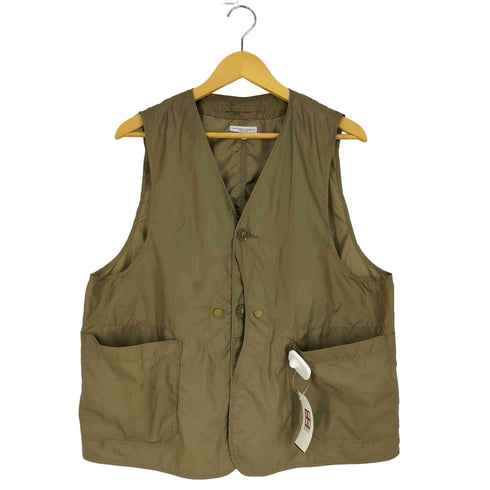 エンジニアードガーメンツ Engineered Garments USA製 4ポケット デザインベスト メンズ import:M