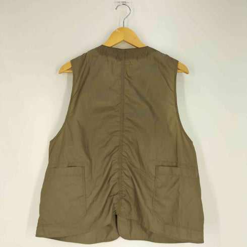 エンジニアードガーメンツ Engineered Garments USA製 4ポケット デザインベスト メンズ import:M