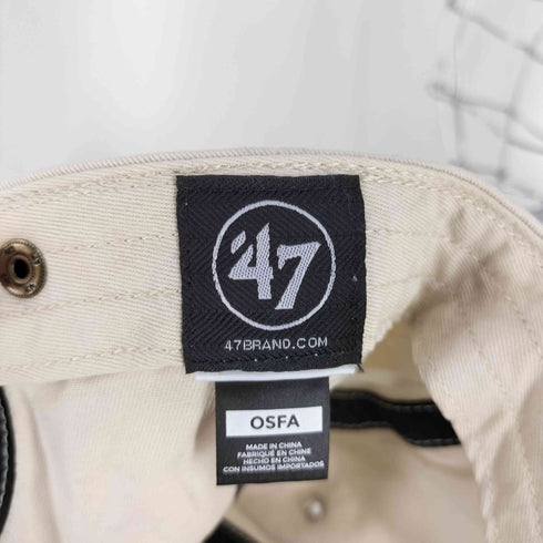 フォーティセブンブランド 47 BRAND MLBチームロゴ刺繍 6パネルキャップ メンズ ONE SIZE