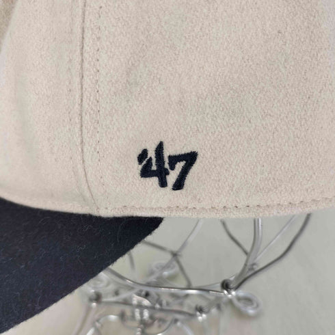 フォーティセブンブランド 47 BRAND MLBチームロゴ刺繍 ウールポリ 5パネルキャップ メンズ ONE SIZE