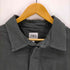 ザラ ZARA 比翼クロップドシャツジャケット メンズ import:L