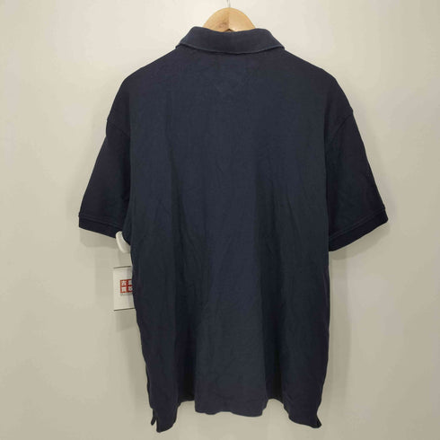 トミーヒルフィガー TOMMY HILFIGER 刺繍ロゴ アーガイル ポロシャツ メンズ L