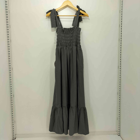 グレイル GRL ショルダーリボンティアードワンピース レディース F
