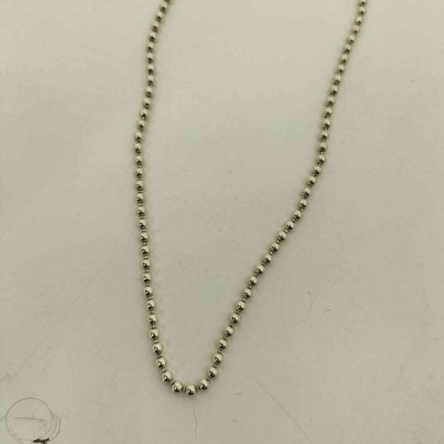 925刻印 ボールチェーン ネックレス レディース