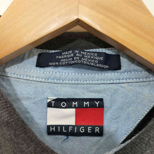 トミーヒルフィガー TOMMY HILFIGER 刺繍ロゴ ポロシャツ メンズ