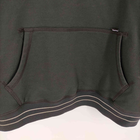 シュプリーム Supreme 90-00S 紙タグ ウラ起毛 ナイロンコットンリブラインフーディ メンズ import:XL