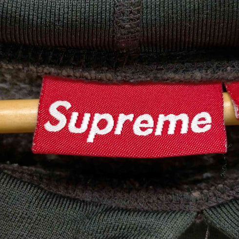 シュプリーム Supreme 90-00S 紙タグ ウラ起毛 ナイロンコットンリブラインフーディ メンズ import:XL