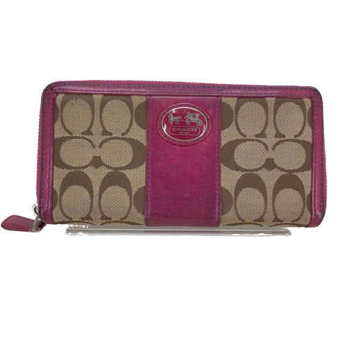 コーチ COACH シグネチャー 長財布 サットン レディース