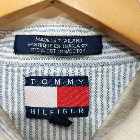 トミーヒルフィガー TOMMY HILFIGER エンブレム刺繍ロゴ ポロシャツ メンズ L
