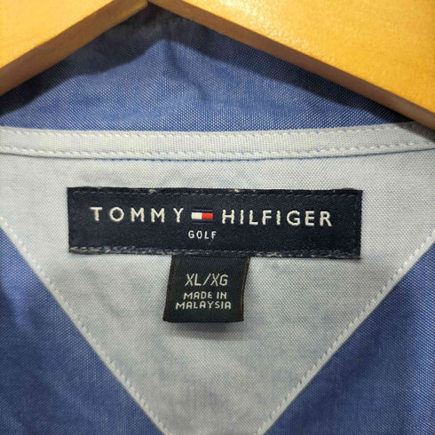 トミーヒルフィガーゴルフ TOMMY HILFIGER GOLF ボタンダウン ロングスリーブシャツ メンズ XL