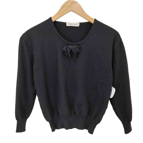 カネコイサオ KANEKO ISAO 90S リボン ラム ウール L/S ニット レディース