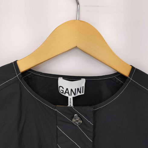 ガニー Ganni Shiny Poplin One Piece レディース 36