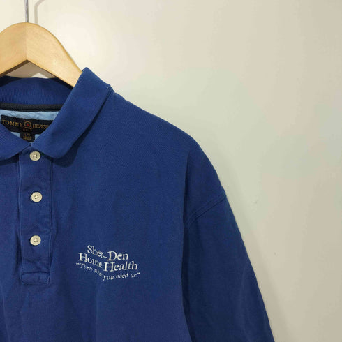 トミーヒルフィガーゴルフ TOMMY HILFIGER GOLF 刺繍ロゴ ポロシャツ メンズ L