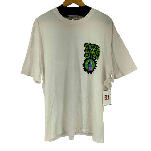 ゲス GUESS 両面プリント L/S Tシャツ メンズ import:L