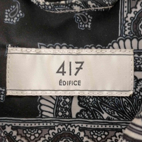 フォーワンセブンバイエディフィス 417 by EDIFICE バンダナ柄シャツ メンズ JPN:M