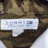 トミー TOMMY 裏地迷彩 刺繍ロゴ ポロシャツ メンズ L