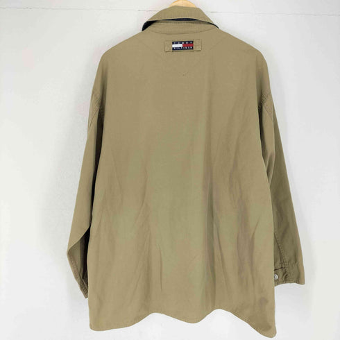 トミーヒルフィガー TOMMY HILFIGER 刺繍ロゴ ハンティングジャケット メンズ L