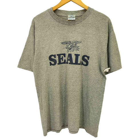 00S YAZBEK ボディ メキシコ製 SEALS ロゴ プリント S/S クルーネック Tシャツ メンズ import:L