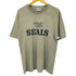 00S YAZBEK ボディ メキシコ製 SEALS ロゴ プリント S/S クルーネック Tシャツ メンズ import:L