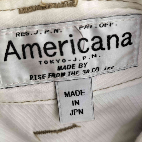 アメリカーナ Americana コットンチノパンツ レディース JPN:XS