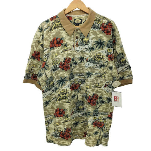 トミーバハマ Tommy Bahama 総柄 ポロシャツ メンズ import:L